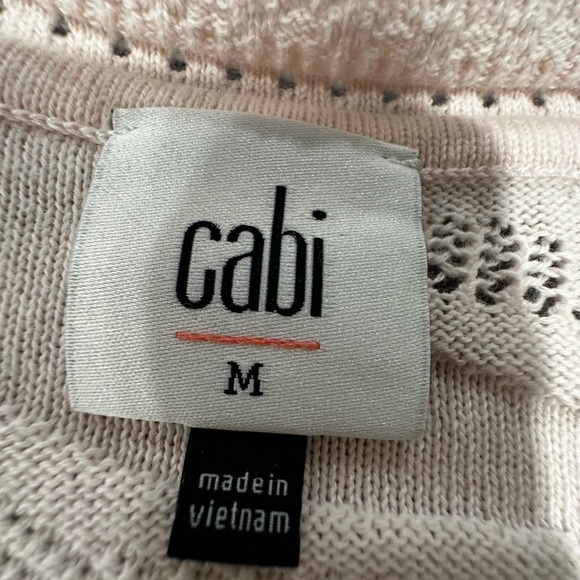 Cabi Women’s Baby pink boxy wide Oversized Flowy sleeves tunic sweater. Med. - Picture 8 of 13